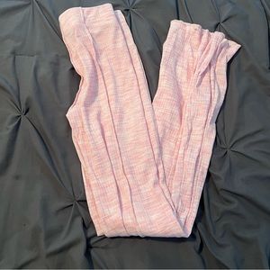 Pink Long Knit Pants